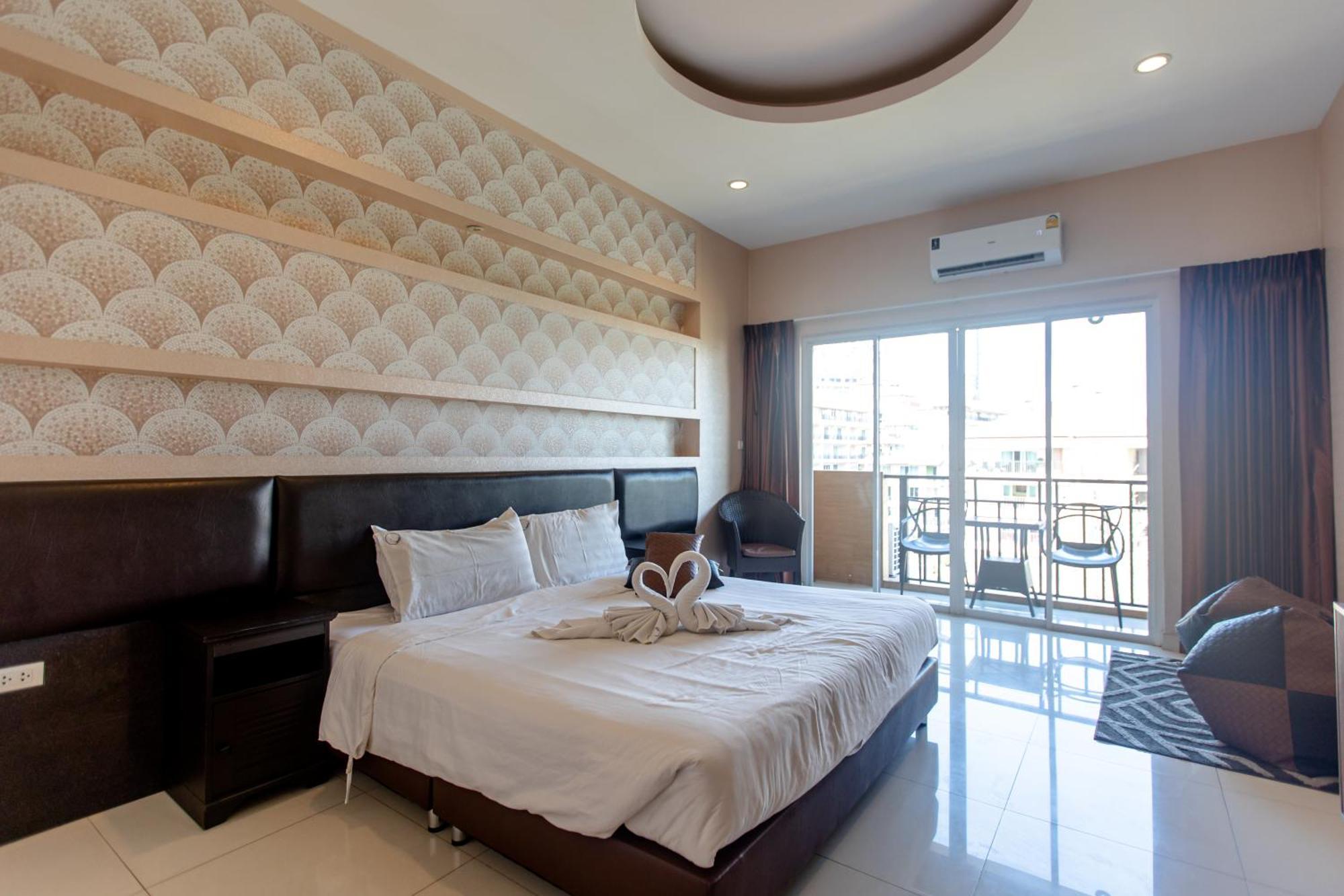 חוף ג'ומטיין Sun Sky Resort Near Beach מראה חיצוני תמונה